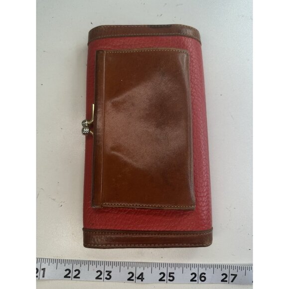 Dooney & Bourke Red and Brown Wallet - Picture 4 of 7